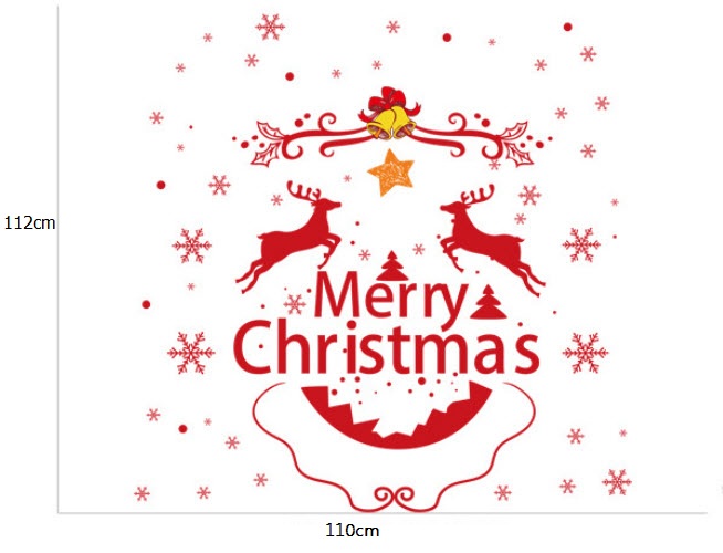 Decal Noel Merry Christmast